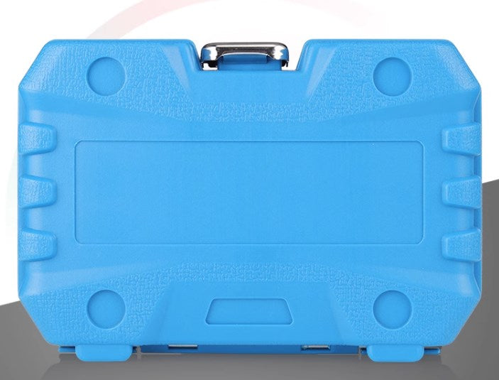 🔧📐Coffret douilles universel, cliquet angle réduit avec rallonge‑cardan, pour auto moto et meubles🚗✨